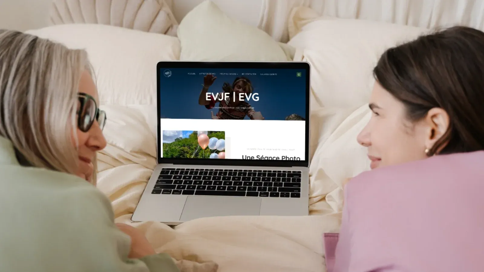 Page de la prestation EVJF et EVG sur le site ApoPhoto